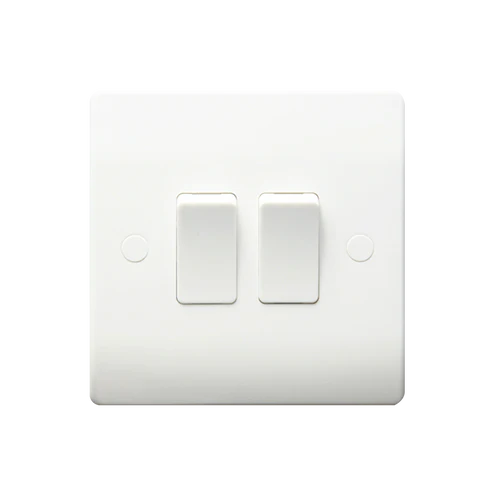 Thrion VN013M 10A 2 Gang 2 Way Light Switch