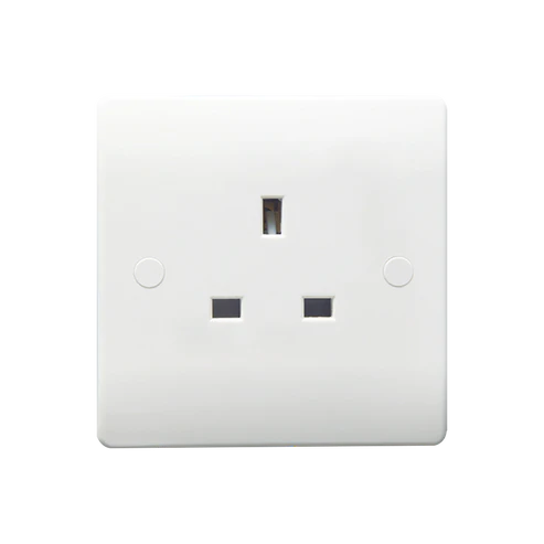 Thrion VN031 13A 1 Gang Unswitched Socket