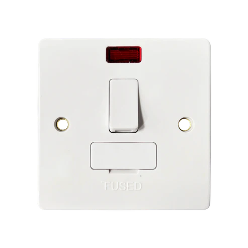 Thrion VN056N 13A Switched Spur with Neon and Front Flex Outlet