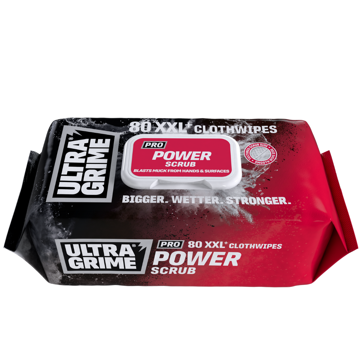 UltraGrime Pro Wipes - Power Scrub - Pack of 100