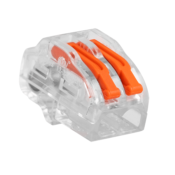 Unicrimp QL2322 Q-Nect 32A 450V 2 Port Lever Wire Connectors (Pack of 50)