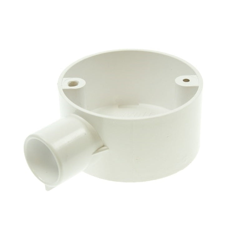 Univolt CB20/1WH 20mm PVC Conduit Terminal Box White