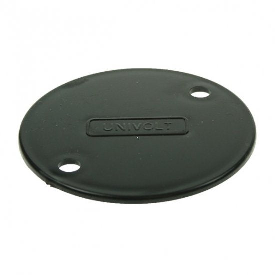 Univolt CBL16-25BK Circular Conduit Box Lid Black