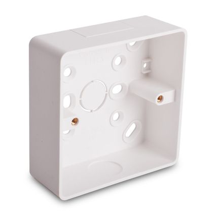 Univolt SFR1/32 1 Gang 32mm PVC Surface Box