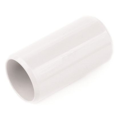 Univolt SM25WH 25mm PVC Conduit Straight Coupler White