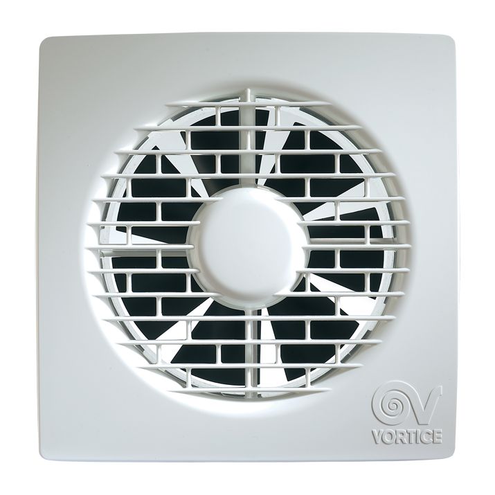 Vortice 10218 Punto MF100/4"T IPX5 Bathroom Extractor Fan with Timer