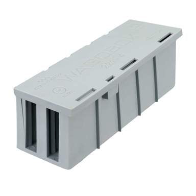 Wago 207-3301 / 60413514 WAGOBOX 221-4 in Grey