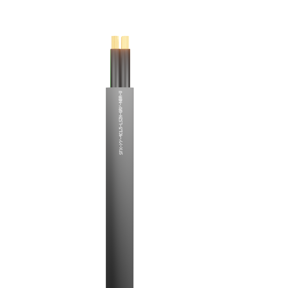 YY LSF Control Cable with Numbered Cores