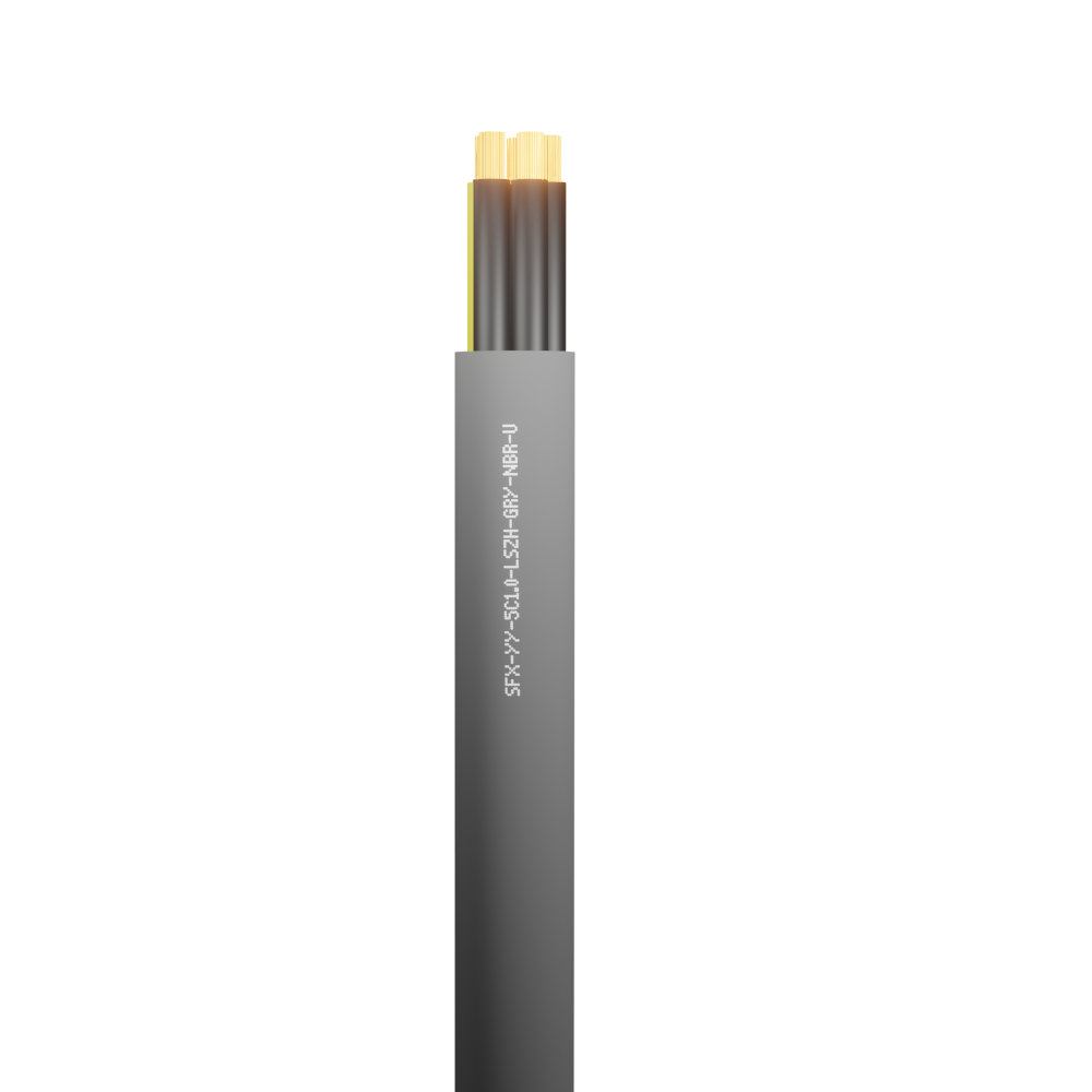 YY LSF Control Cable with Numbered Cores