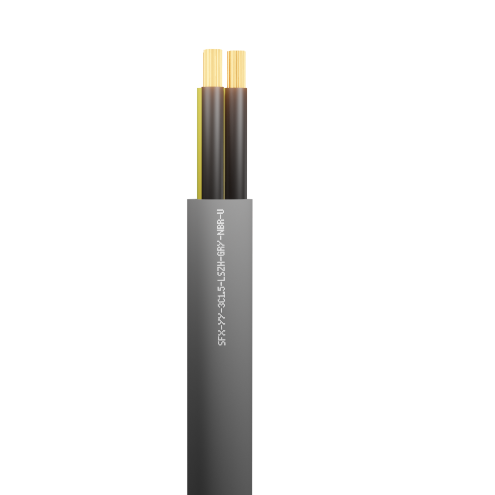 YY LSF Control Cable with Numbered Cores