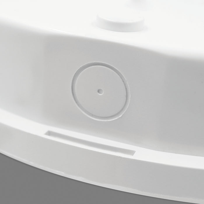 Eterna E02BAACW Orba Power and CCT Switchable IP65 Bulkhead White