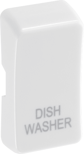 BG RRDWW-01 Grid Rocker 'Dish Washer' White