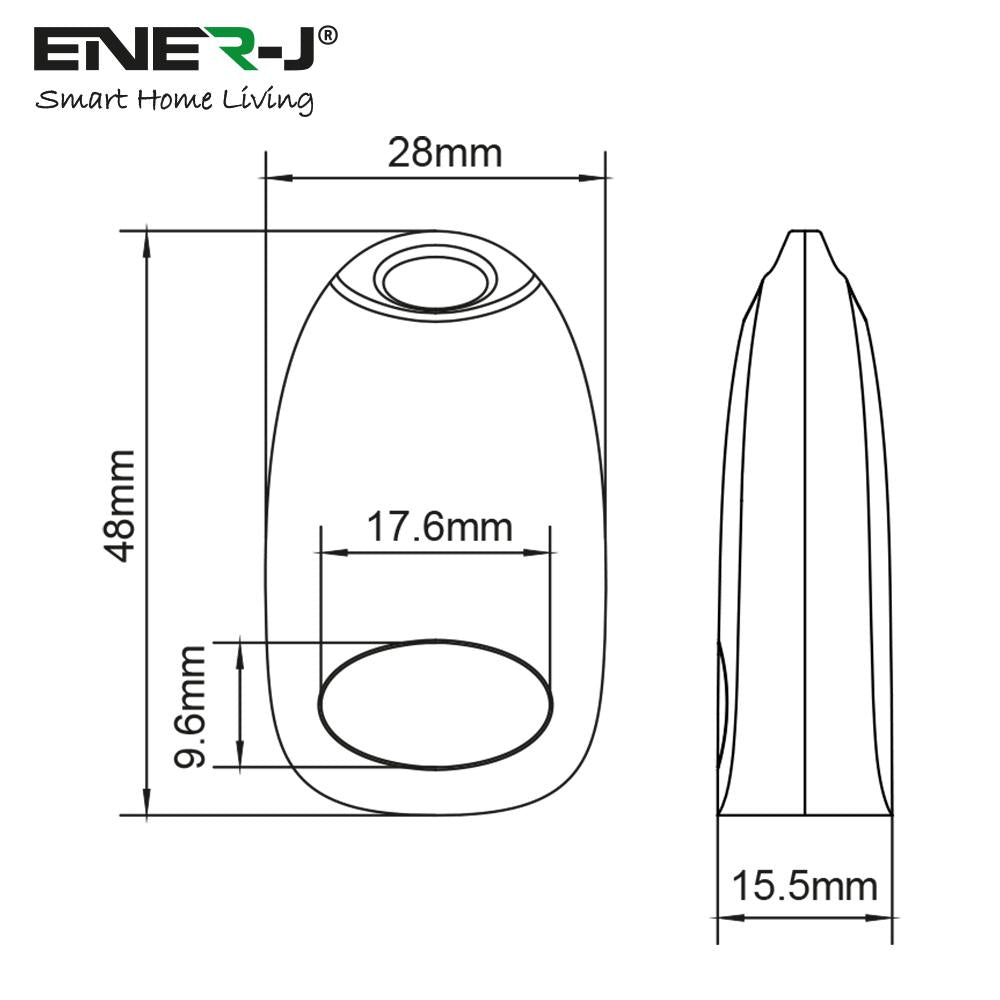 Enerj WS1036 FOB Switch 1 Gang