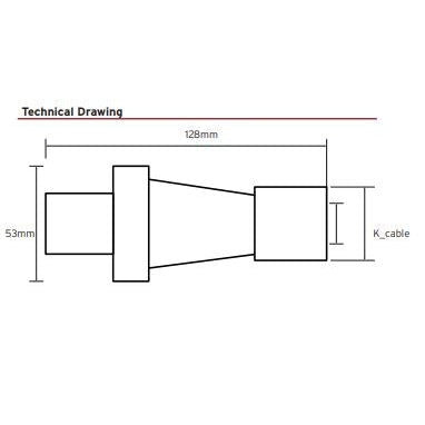 Niglon 57308 16A 3P+E 415V Plug IP44