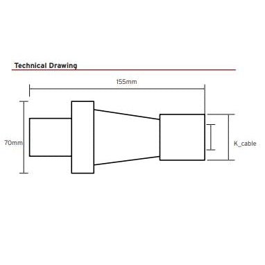 Niglon 57321 32A 3P+N+E 415V Plug IP44