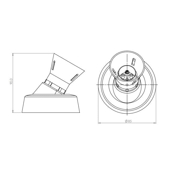 Niglon BLAHOPW Angled Batten Holder