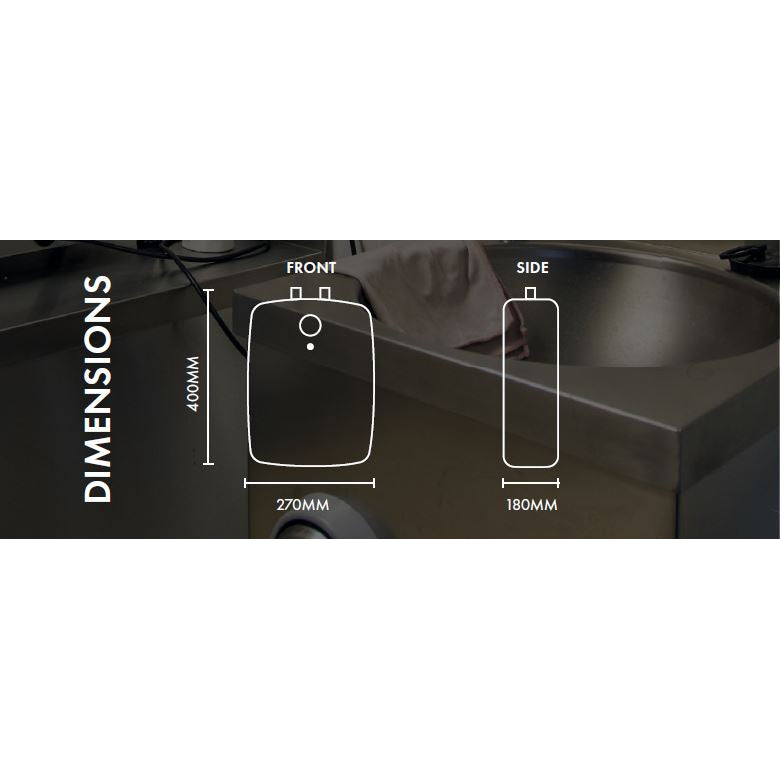 dexPro DXO5LV 5 Litre 2kW Delux Vented Water Heater