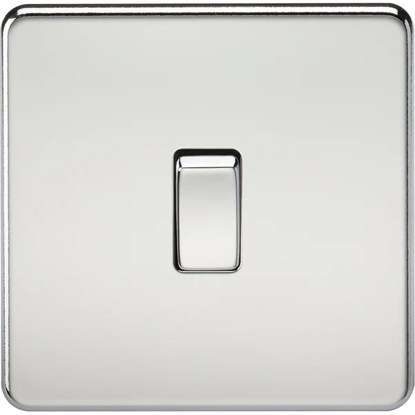 Polished Chrome Wiring Accessories