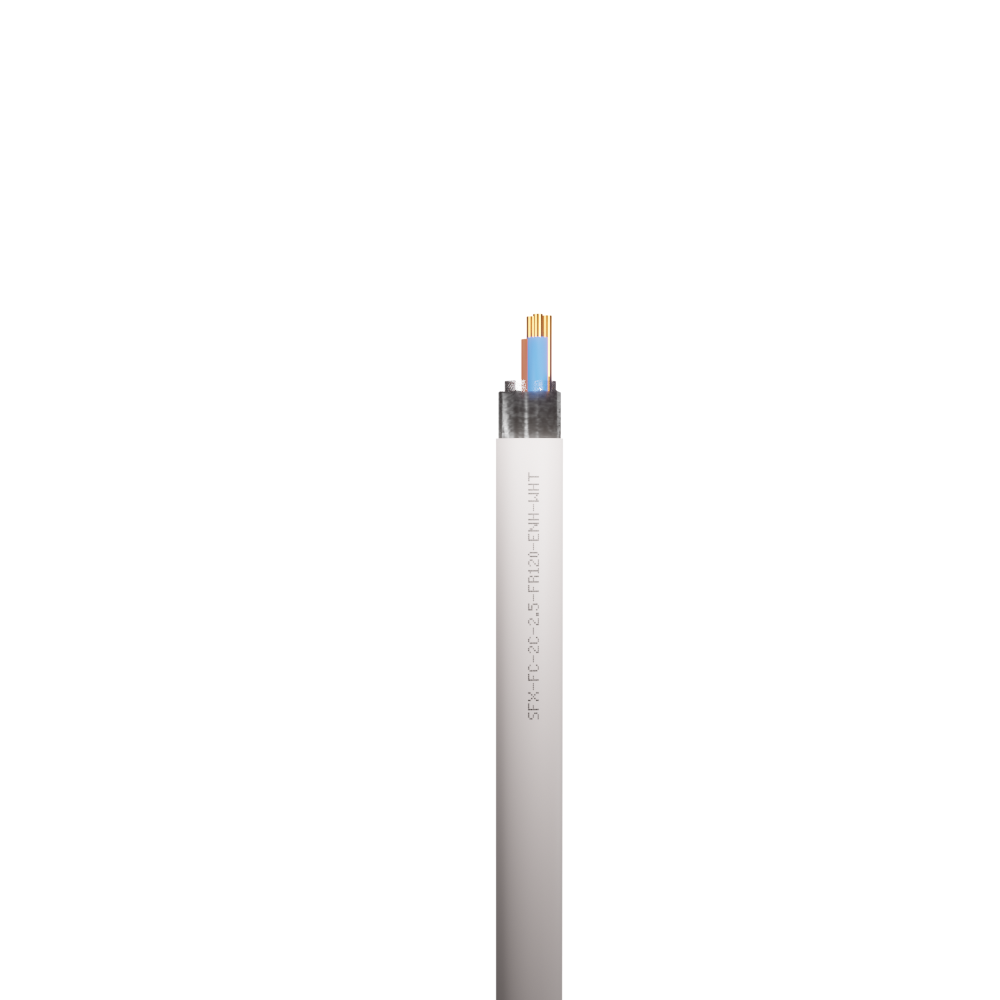 2 Core Flame Flex Enhanced Fire Performance Cable
