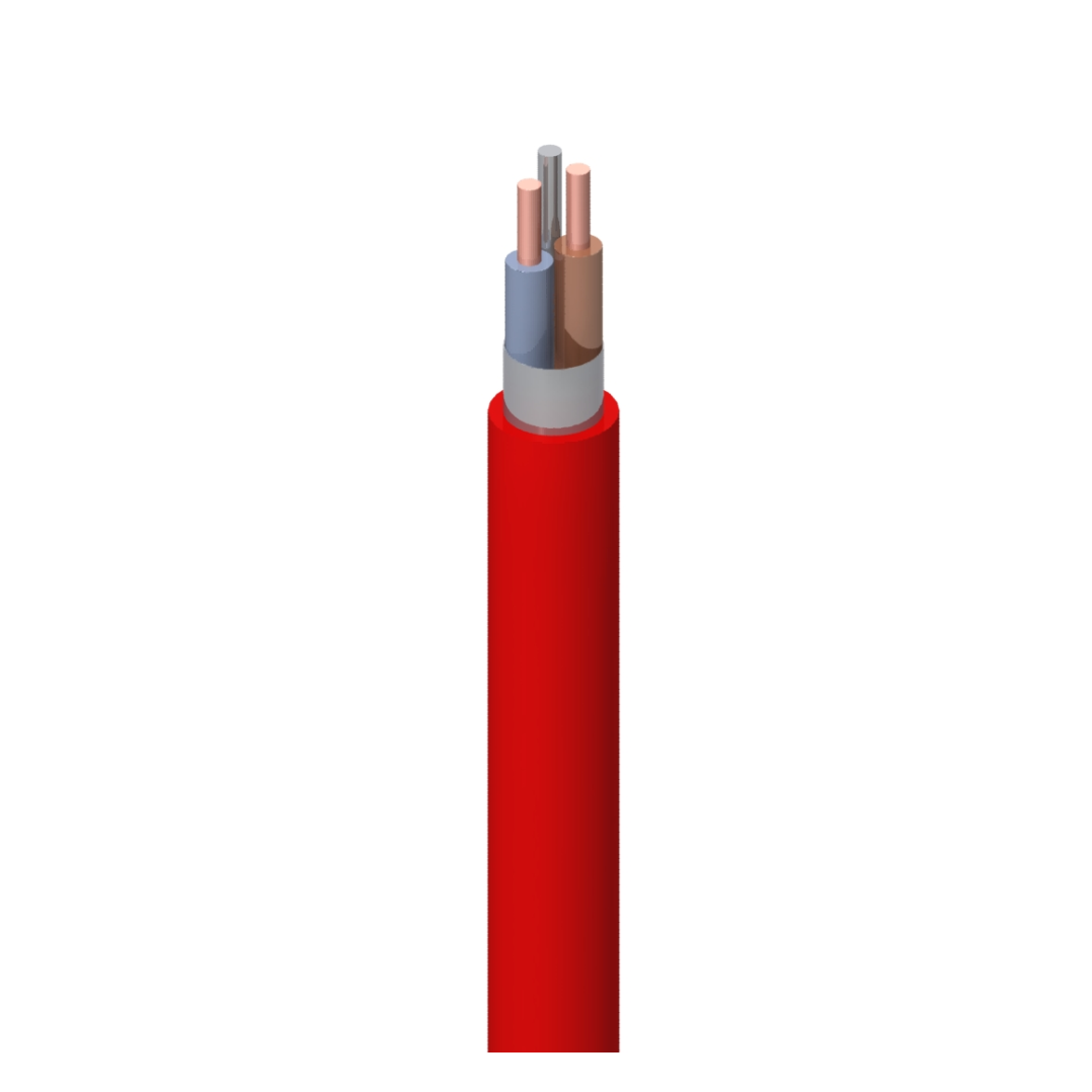 2 Core Noburn Standard Fire Performance Cable