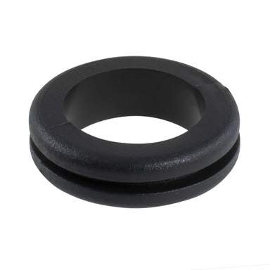 20mm PVC Open Grommets Black