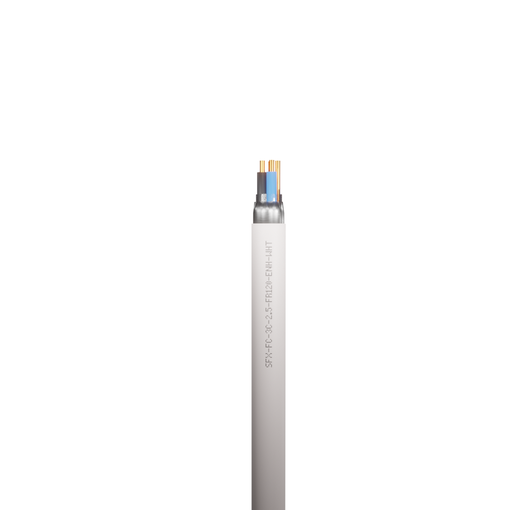3 Core Flame Flex Enhanced Fire Performance Cable