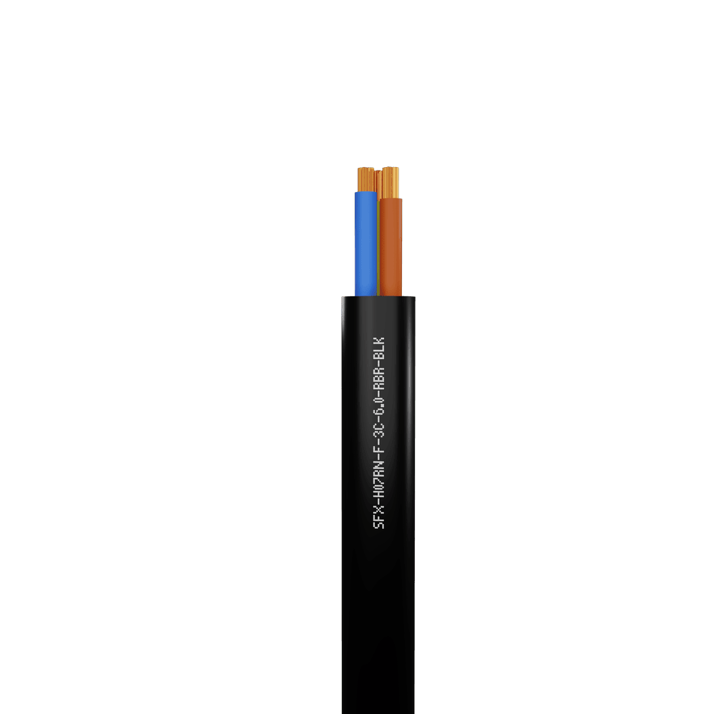3 Core H07RN-F Flexible Rubber Cable