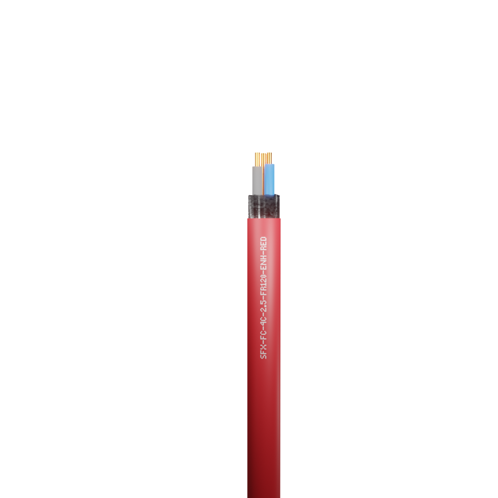 4 Core Flame Flex Enhanced Fire Performance Cable