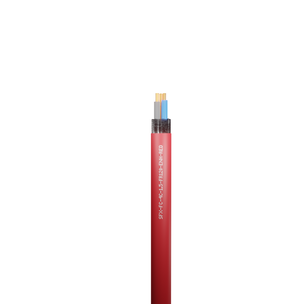 4 Core Flame Flex Enhanced Fire Performance Cable