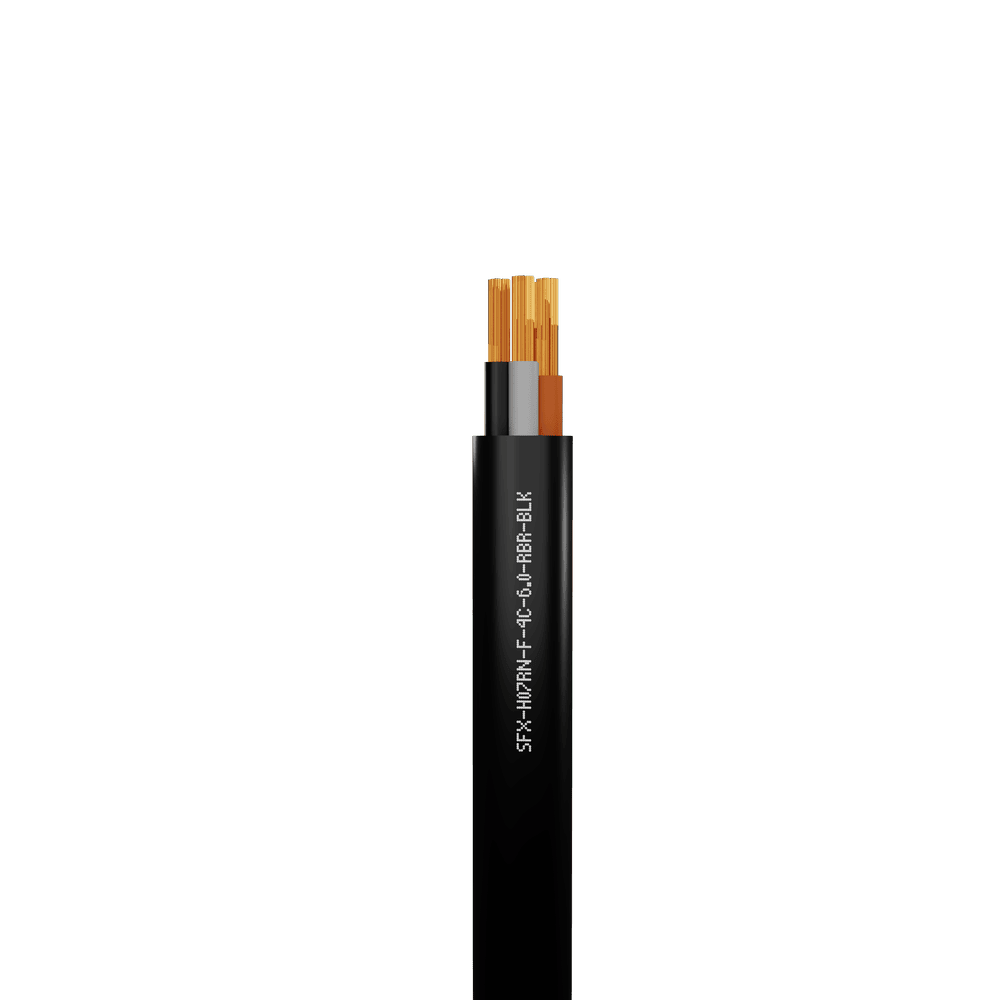 4 Core H07RN-F Flexible Rubber Cable