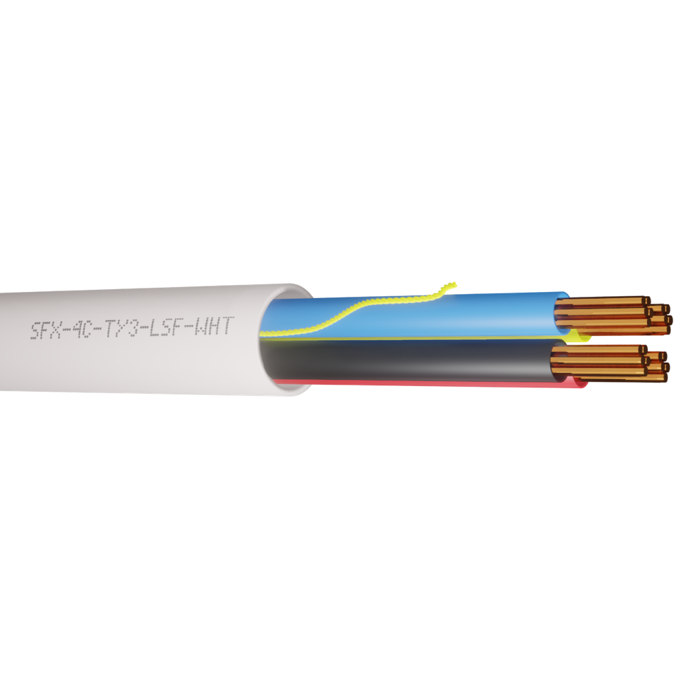 4 Core TCCA Type 3 Alarm LSF Cable