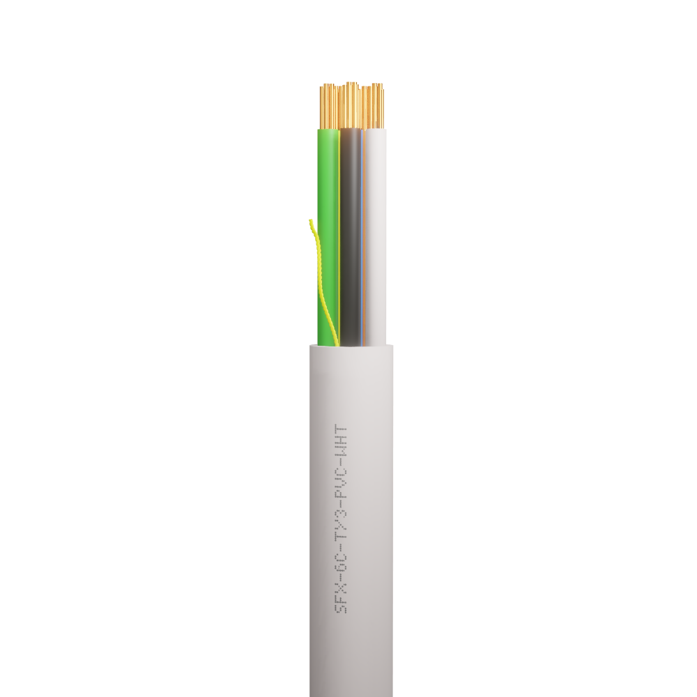 6 Core TCCA Type 3 Alarm Cable PVC Cable