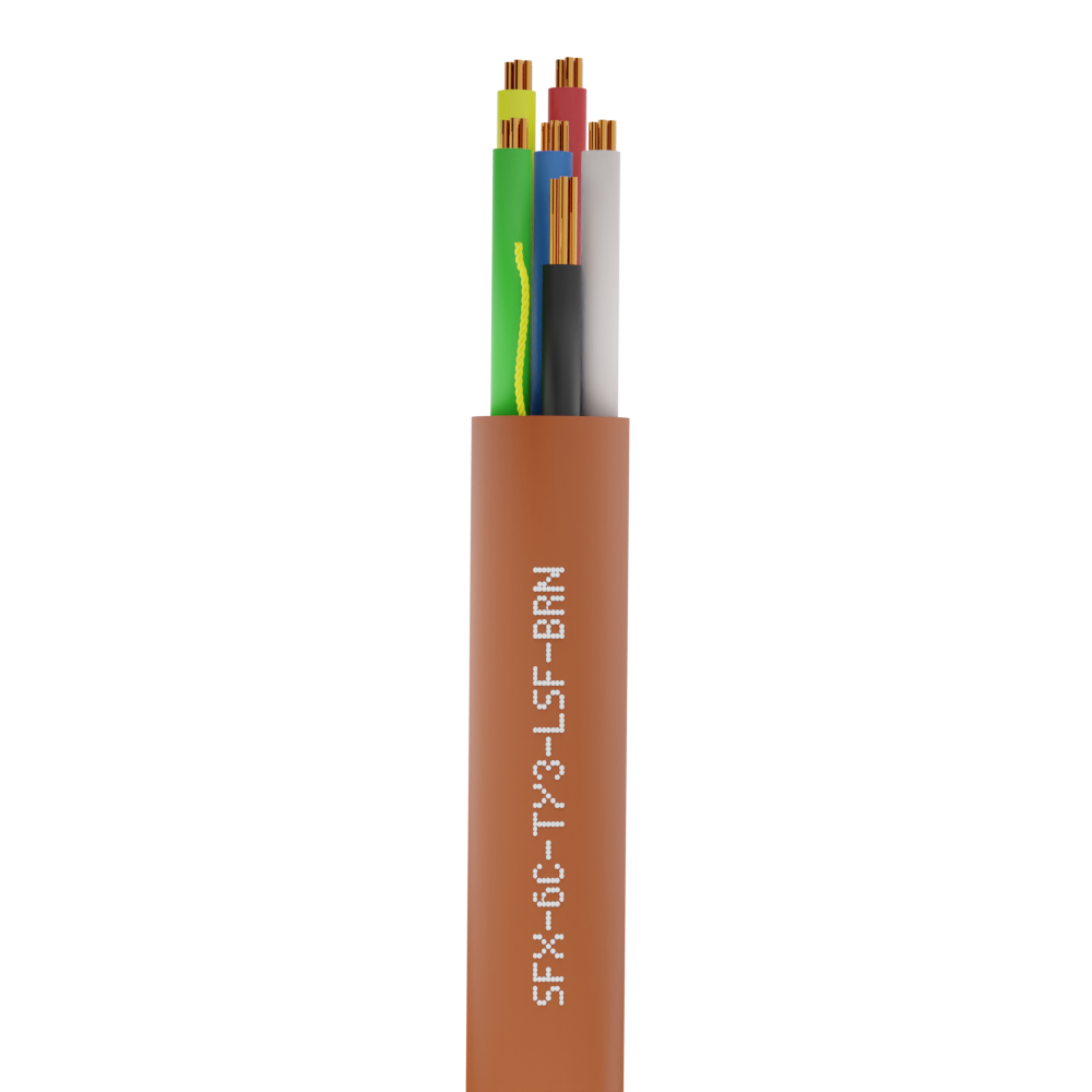 6 Core TCCA Type 3 Alarm LSF Cable