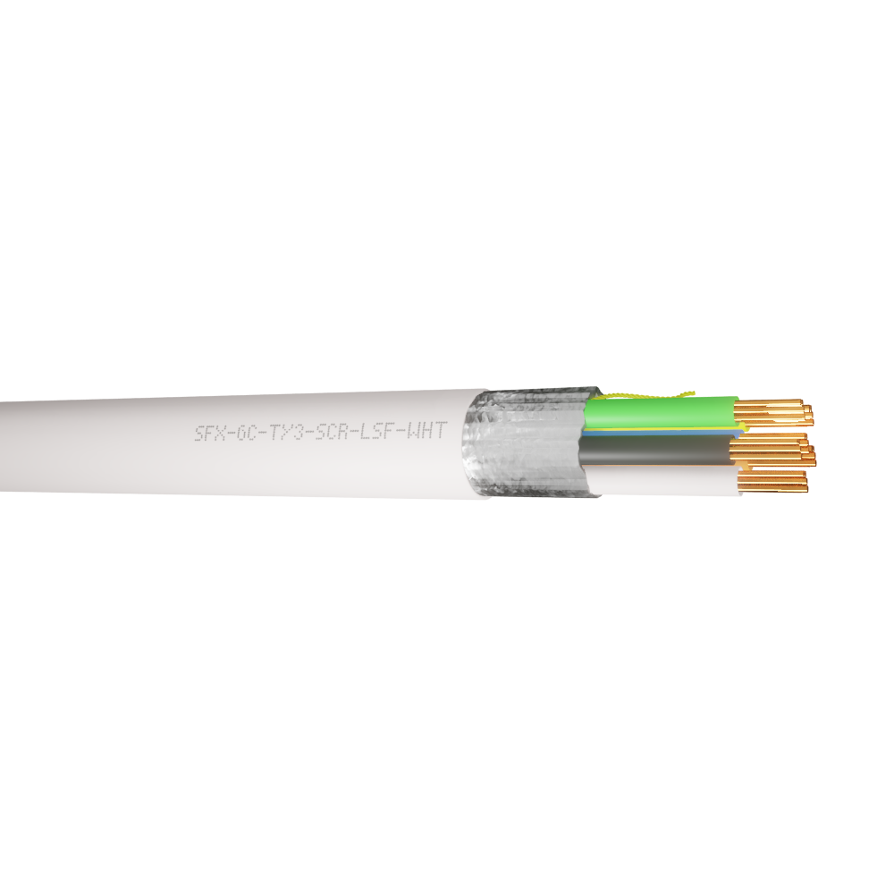 6 Core TCCA Type 3 Alarm Screened LSF Cable