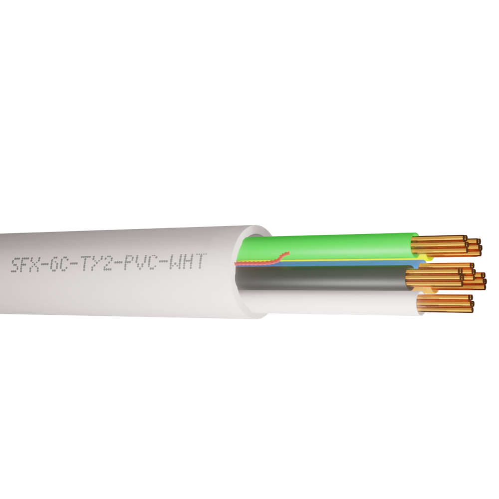 6 Core Type 2 Alarm PVC Cable