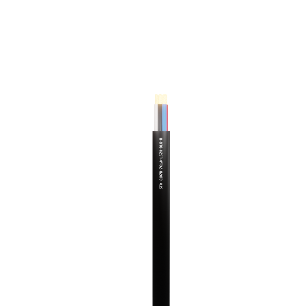7 Core 3187B Round Flexible LSZH Cable