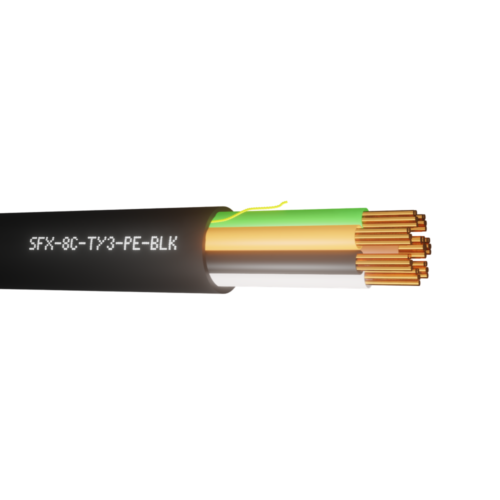 8 Core TCCA Type 3 Alarm PE Cable