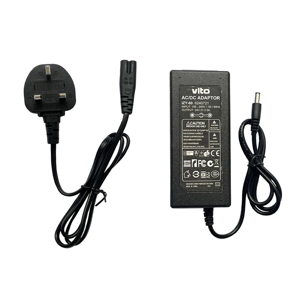 Ener-j ACC1077 24V 3A Adapter, Max 72W, UK Fused Plug