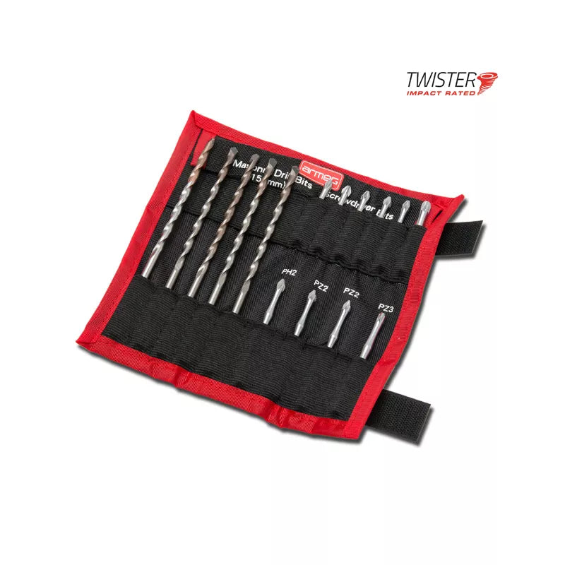 Armeg SDB&DBSET15 15 Piece Masonry Fixings Installation Set