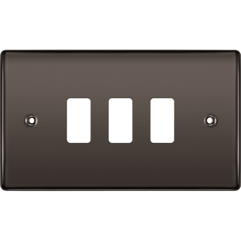 BG RNBN3-01 Frontplate 3G Blak Nickel