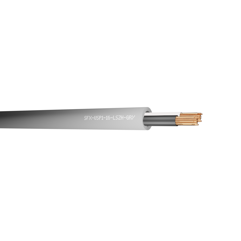 Belden Equivalent USP1-16 1 Pair 16AWG Unscreened 600V LSZH (8471) Cable