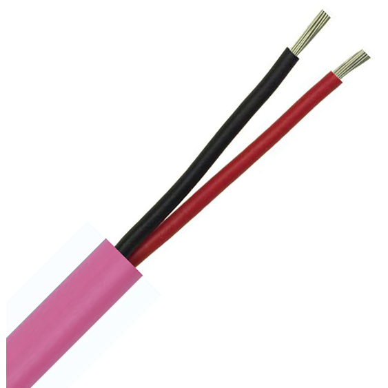 Belden Equivalent USP1-18 1 Pair 18AWG Unscreened 600V M-Bus LSZH (9740) Cable