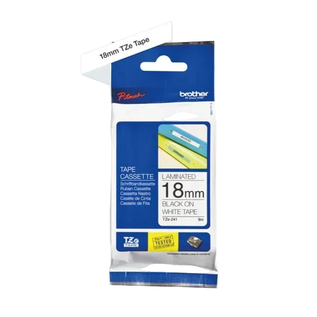 Brother Label Cartridge Black on White