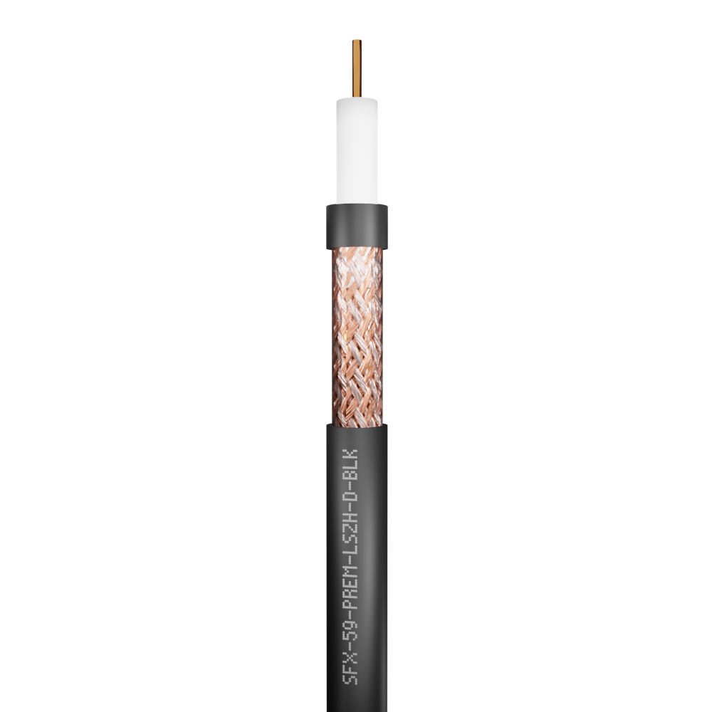 CCTV RG59 Coaxial Dca Premium LSZH Cable