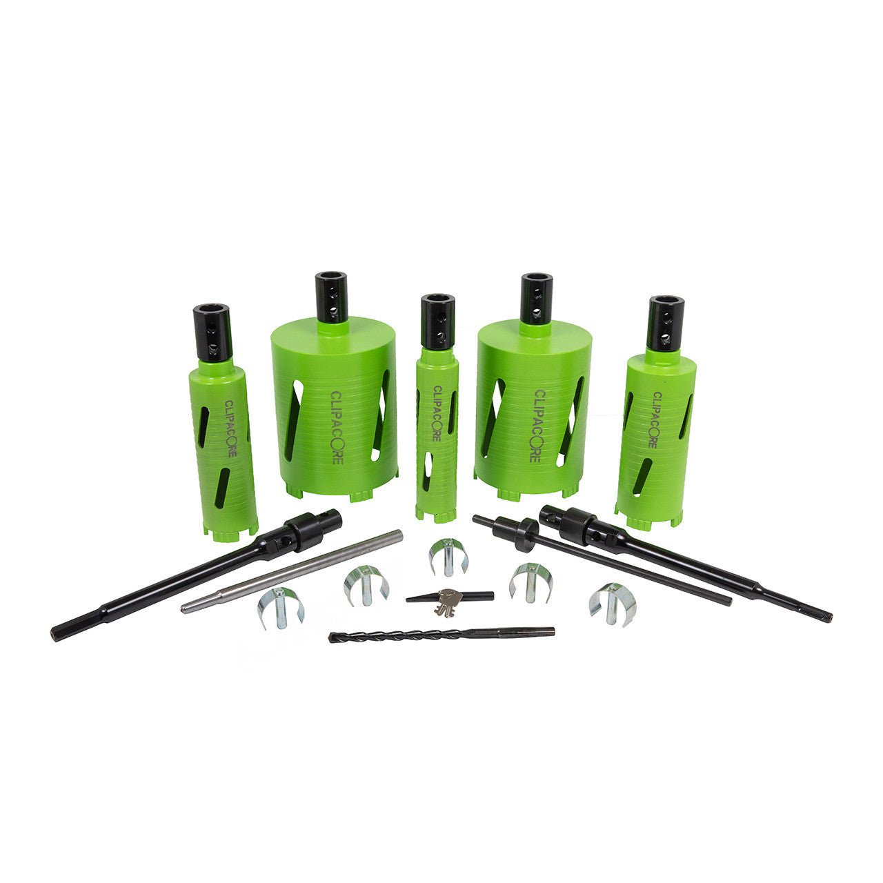 CK QCXPP Clipacore Xpresscut Pro 23pc Professional Dry Diamond Core Kit