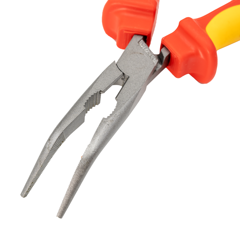 CK T39070A 200 RedLine VDE Bent Snipe Nose Plier 200mm