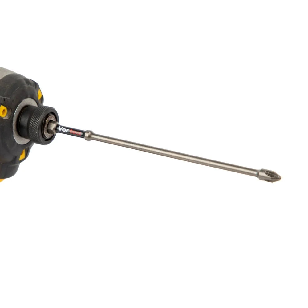 CK T4470 PZ2L15D3 Vorteck 150mm Impact Screwdriver Bit PZ2 - Pack of 3