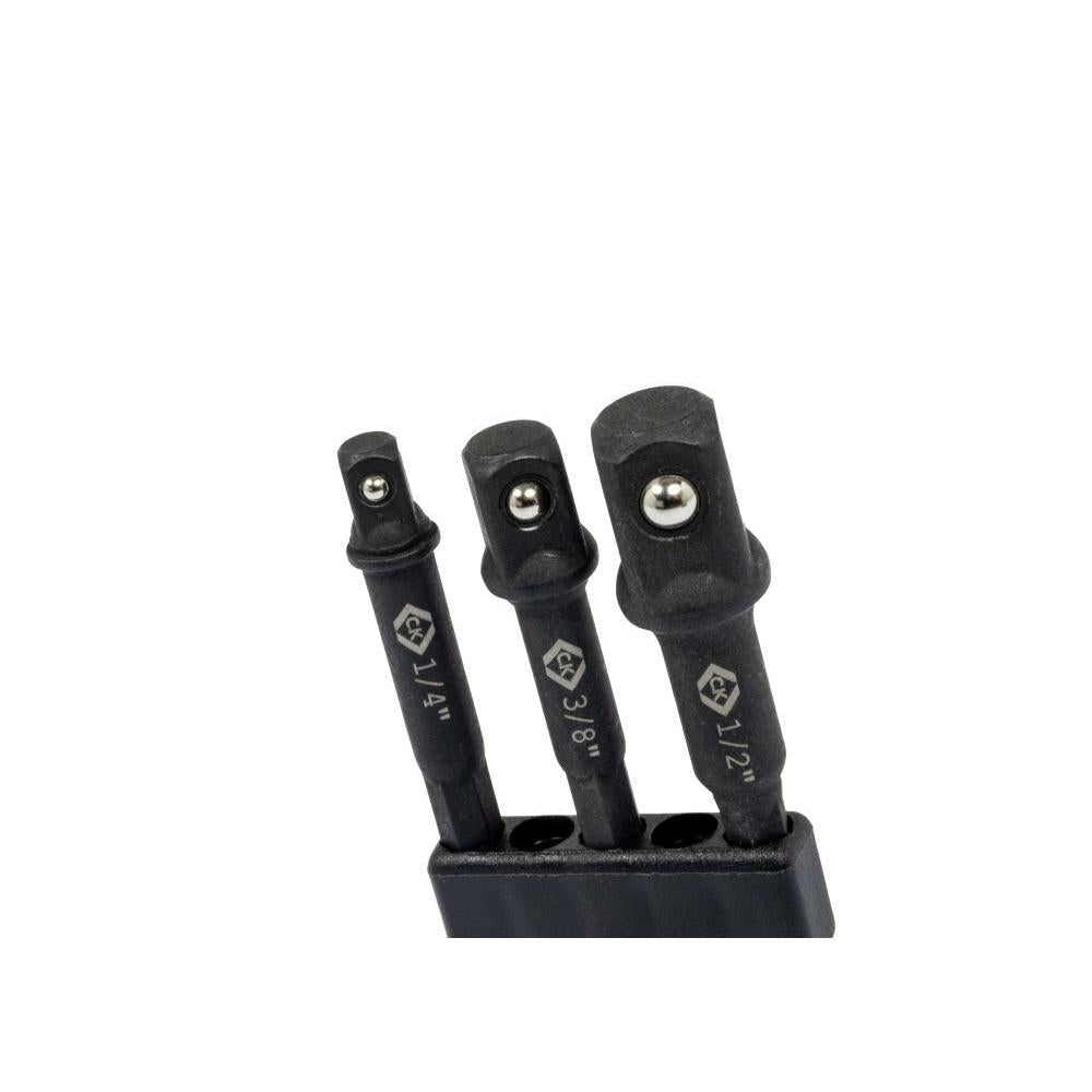 CK T4571 Vorteck 65mm Impact Socket Adaptors - Pack of 3