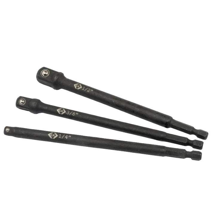 CK T4572 Vorteck 150mm Impact Socket Adaptors - Pack of 3