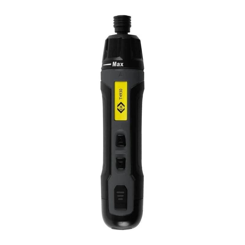 CK T4930 E-Driver Electric Screwdriver with Torque Adjustment FREE T4525 Bit Set